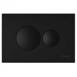 Кнопка смыва Vincea VFP-731MB, цвет матовый черный, , шт