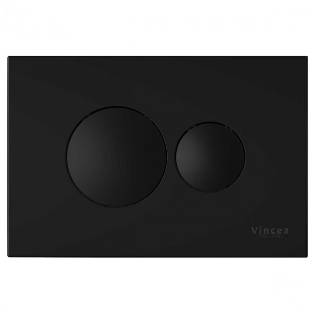 Кнопка смыва Vincea VFP-731MB, цвет матовый черный, , шт