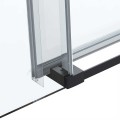Душевая дверь Como Soft VDS-1CS130CLB, 1300, черный, стекло прозрачное, , шт