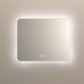 Зеркало LED VLM-3BE100-2 1000х800 c сенсорным выключателем и диммером, антизапотевание, , шт