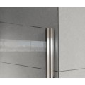 Душевая дверь Flex VDP-1F900CLB, 900, черный, стекло прозрачное