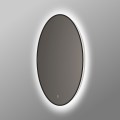 Зеркало LED VLM-3DE700B 700x700 c сенсорным выключателем и диммером, , шт