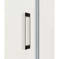 Душевая дверь Extra VDP-1E8090CLGM, 800/900, вороненая сталь, стекло прозрачное