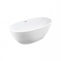 Ванна акриловая Vincea VBT-404-1700, 1700*850*580, цвет белый, слив-перелив в комплекте, хром